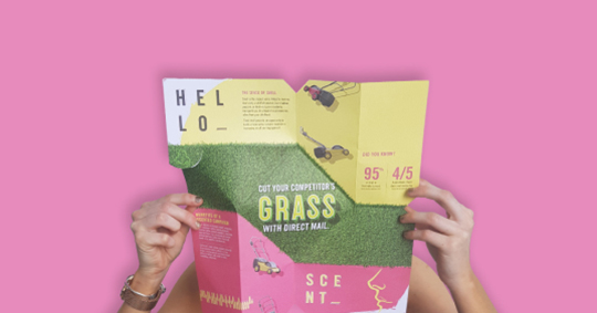 cut grass direct marketing gallery image