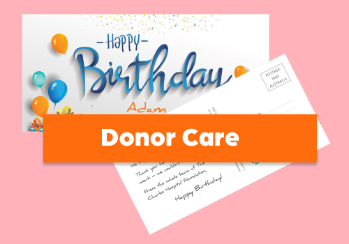 donor care birthday cards